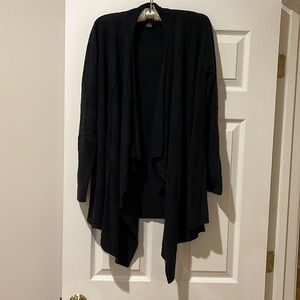 Barefoot Dreams black cozy cardigan